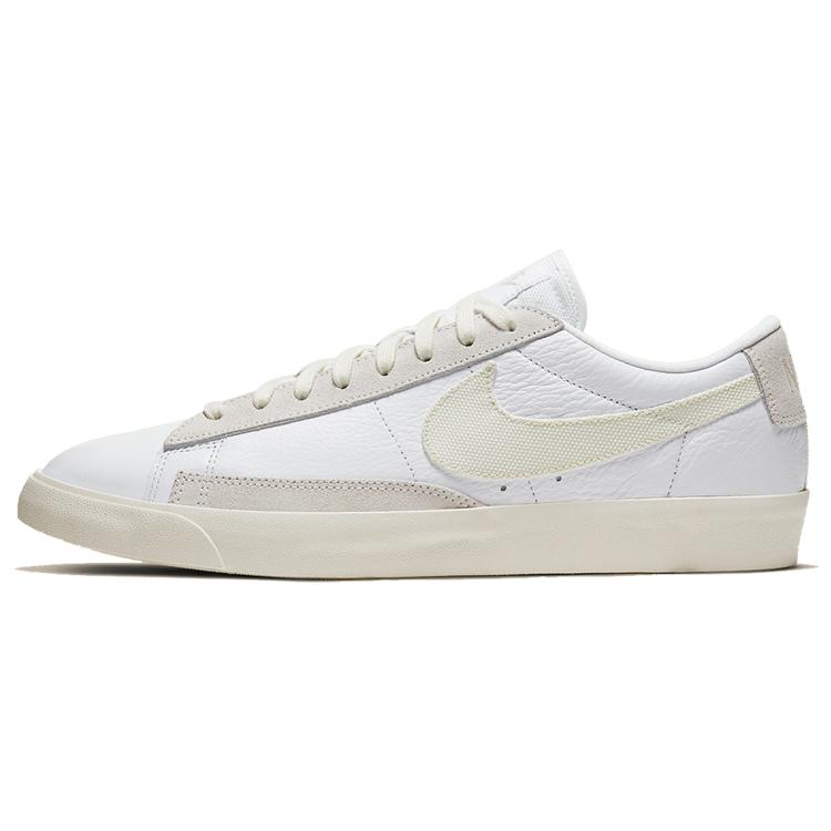 New Nike Blazer Low Leather White Sail CW7585-100