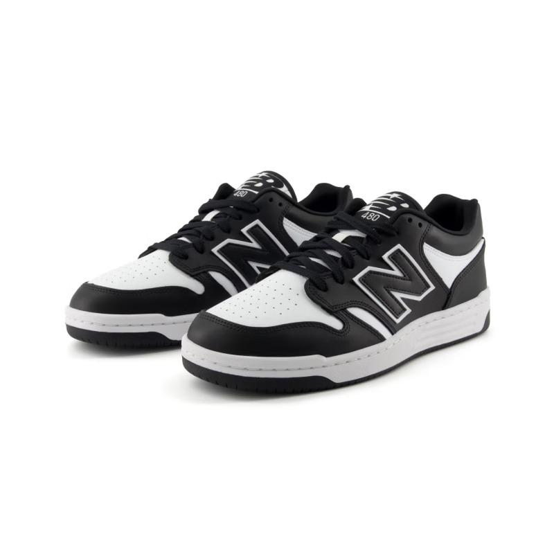 NEW BALANCE Men's and Women's Spring Breathable Mesh Shoes Retro Stylish and Versatile Trendy Sports Sneakers, BB480LBA