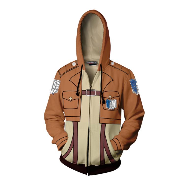 Anime Attack On Titan Shingeki No Kyojin Hoodie Sweatshirts Zipper Coat Jacket Anime Attack On Titan Shingeki No Kyojin Hoodie Sweatshirts Zipper Coat Jacket