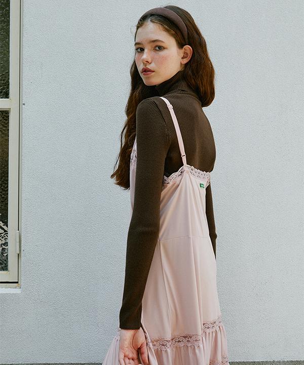 GREENBUTTER Soft Knit Turtleneck (Brown)