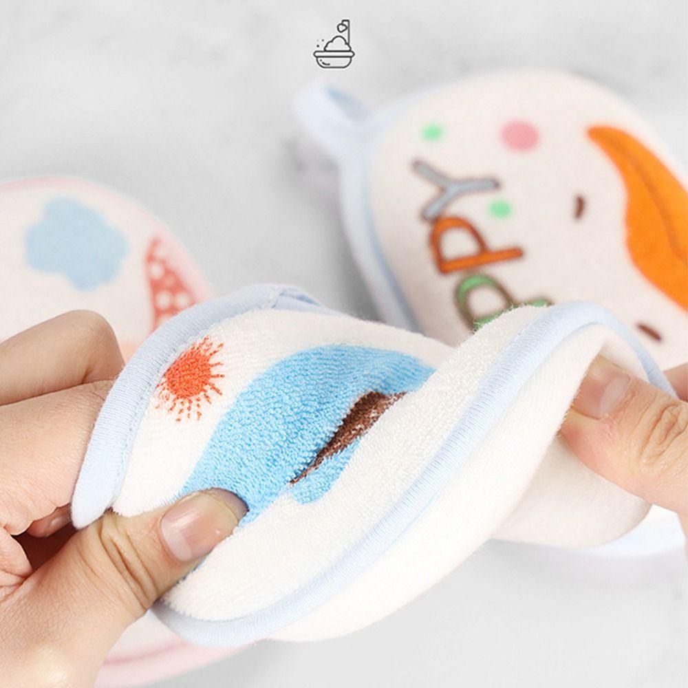 Brush For Kids Children Toddlers Body Scrubber Cleaning Towel Brush Baby Shower Sponge Spa Foam
