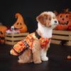 Pumpkin Pattern Halloween Dog Costume Cute Pet Pumpkin Lace Dress  Home Decor