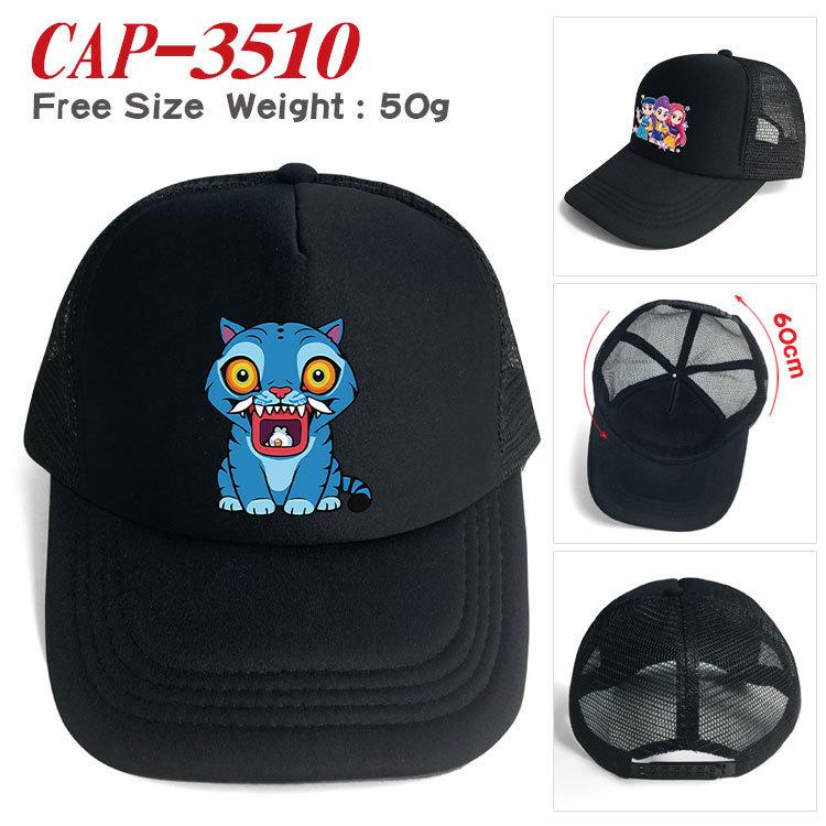 Kids Boys Girls Cartoon Anime Demon Hunters Derpy Printed Casual Hats Peaked Baseball Caps