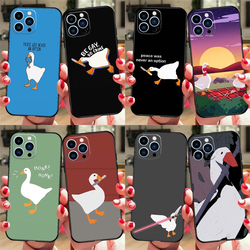 Untitled Goose Game Funda For OPPO Reno 10 11 12 13 14 Pro 11F 12F 13F 14F 7 8 Lite OPPO Find X8 X6 X9 Pro Case