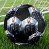 1 pièce  Cristiano Ronaldo taille 5 ballon de football PrahaBallon de Football Indoor Coloré Tous Âges Cousu à la Machine PVC Prêt pour la Compétition Durable Haut Rebond