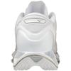 Mizuno Buty do biegania Wave Prophecy 12, szerokość 2E, męskie, białe/srebrne, 25,0 cm,