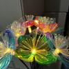 Butterfly/Flower Solar Lights Outdoor Decor Smart Sensor with Auto Brightness, Garden Path Patio Lighting, Perfect Holiday Gift