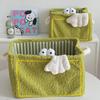 Adorable Monster Foldable Storage Basket for Toys & Snacks