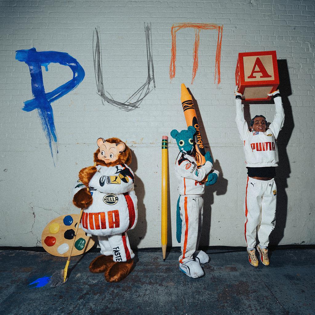 A$AP Rocky X Puma Inhale OG Summer Melon Men Sneakers Cream High-Risk-Red 401782-01
