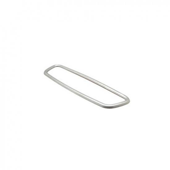 Interior Rearview Mirror Frame Trim For BMW 3 4 Series GT 2013- Silver Steel