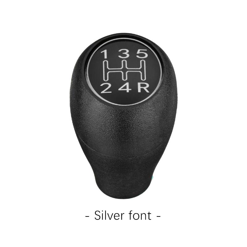 5 Speed Gear Shift Knob Lever Fit For Peugeot 504 505 309 205 GTI CTI Black / Silver / Red / Green Car Accessories