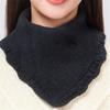 Schal Halstuch Für Damen Winter Falscher Kragen Schals für Damen Nackenwärmer Damen Herren Rollkragen Schal Gestrickt