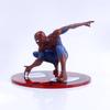 Hot Movie 9Cm Spider-Man Figure Model With Base Pvc Statue Creative Desktop Decor Collectible Trendy Toy Surprise Figure Gift