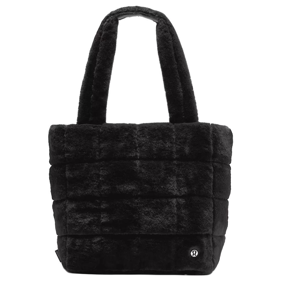 Lululemon Quilted 12L Casual Tote Bag Women bags Black LW9FLIS-0001 Black