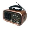 New RX-BT628 Vintage Bluetooth Speaker Multi-Band Radio, Wireless Portable Desktop Sound System with Card Slot - Perfect Gift.