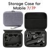 Portable Hard Case for Mobile 7/7P Handheld Gimbals Carrying Storage Bag Soft Lining for Travel Home