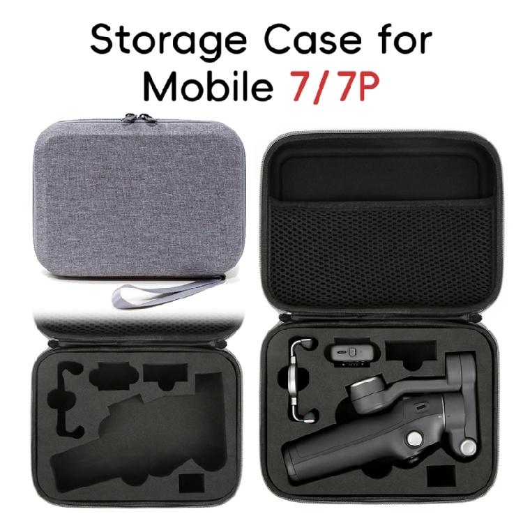 Portable Hard Case for Mobile 7/7P Handheld Gimbals Carrying Storage Bag Soft Lining for Travel Home