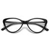 Korean Retro Cat-Eye Anti-Blue Light Glasses - Trendy Fashion Frame for Women and Students