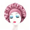 Wide Brim Satin Nightcap: High Elasticity Anti-Frizz Silk Chemotherapy Hat for Hair Care