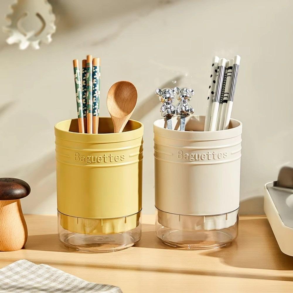 Multi Functional Chopstick Container Plastic Kitchen Storage Rack Kitchen Use