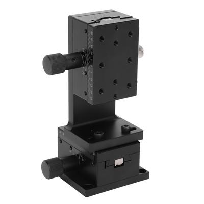 High Accuracy Manual FineTune Platform XZ DualAxis Sliding Table 40x60mm1.6x2.4in