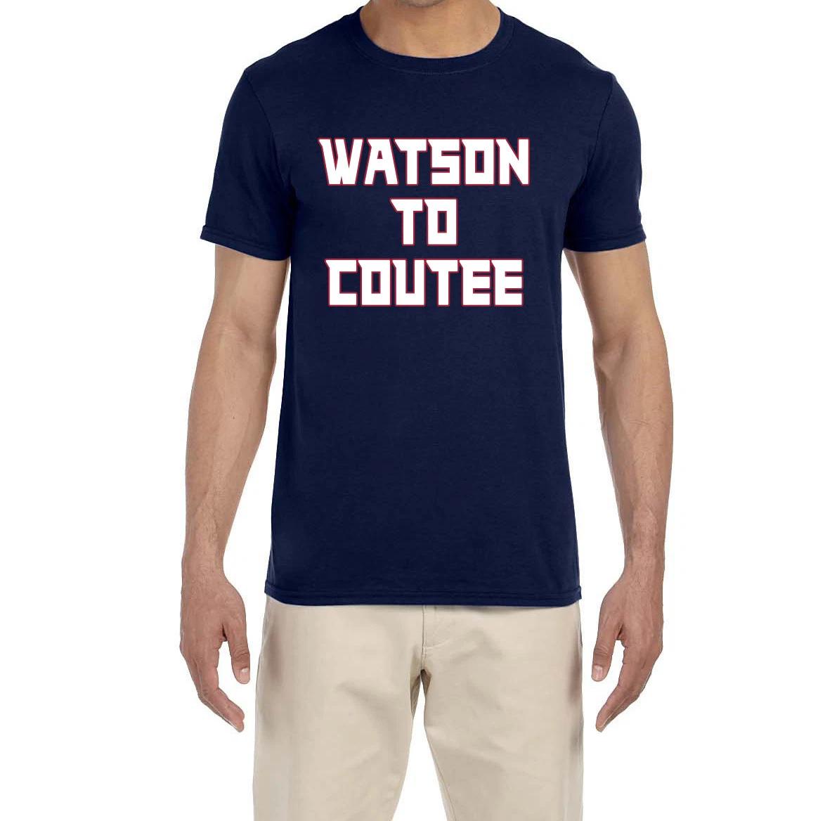 Houston Texans Deshaun Watson To Keke Coutee T-shirt XXXXL