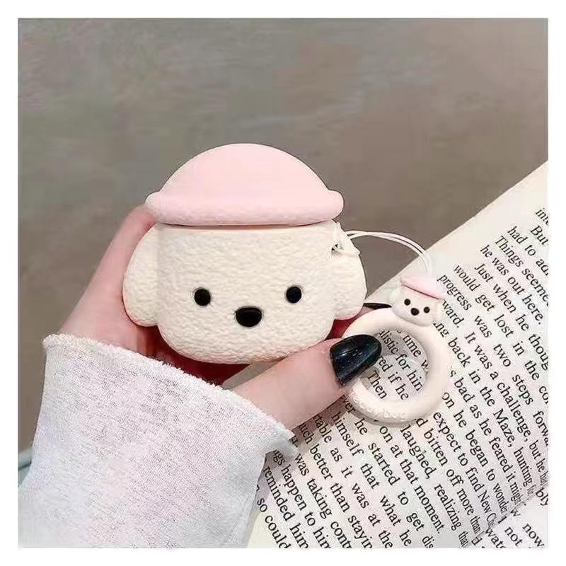 1PC 4th Generation Bluetooth Earphone Silicone Protective Case, Cute Cartoon Bluetooth Earphone Soft Shell, Holiday Gift