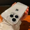 Bling Glitter Clear Case For iPhone 16 15 14 13 12 11 Pro Max 16 Plus 16 Pro Lens Protection Shockproof Transparent Soft  Cover