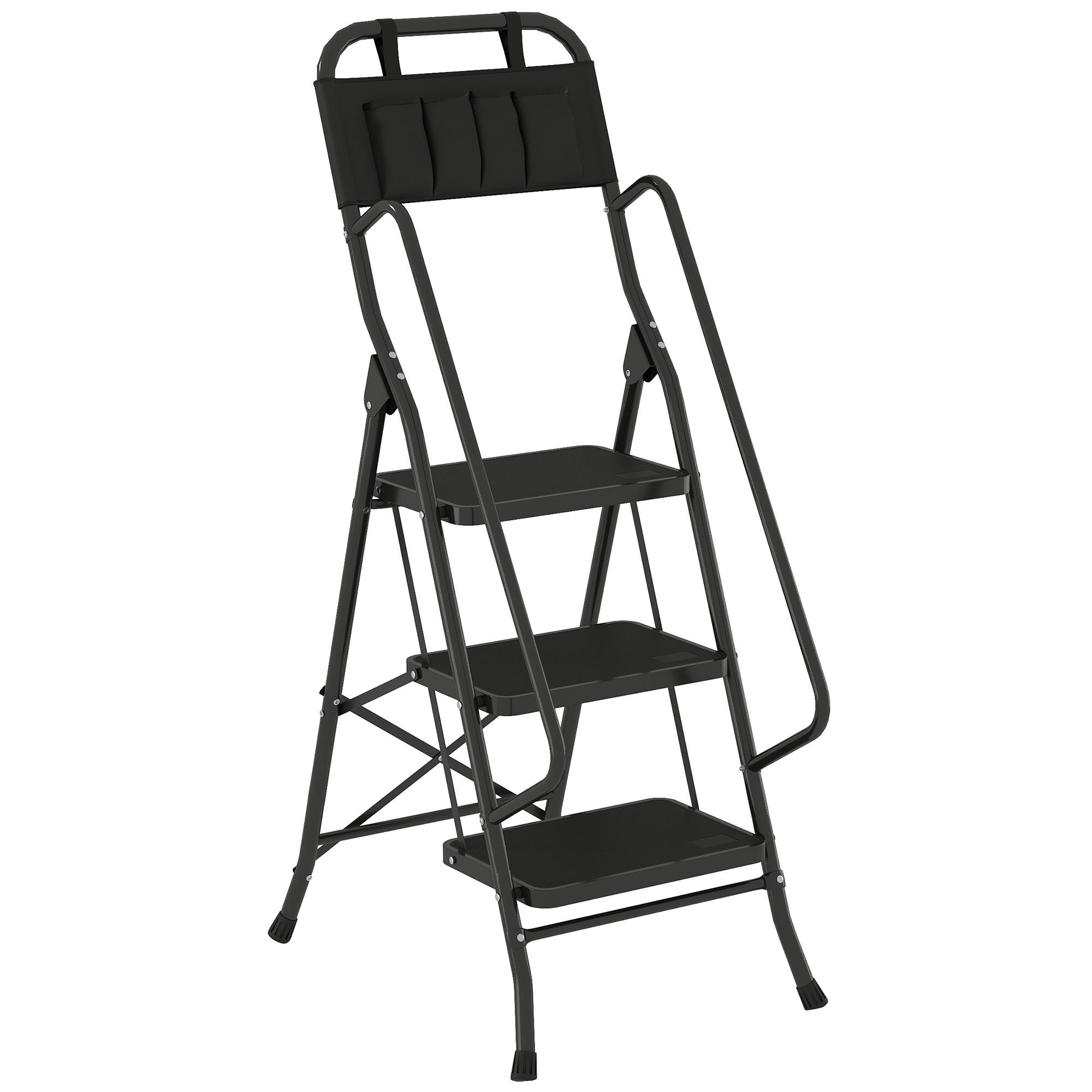 Folding Ladder 3 Steps with Tool
