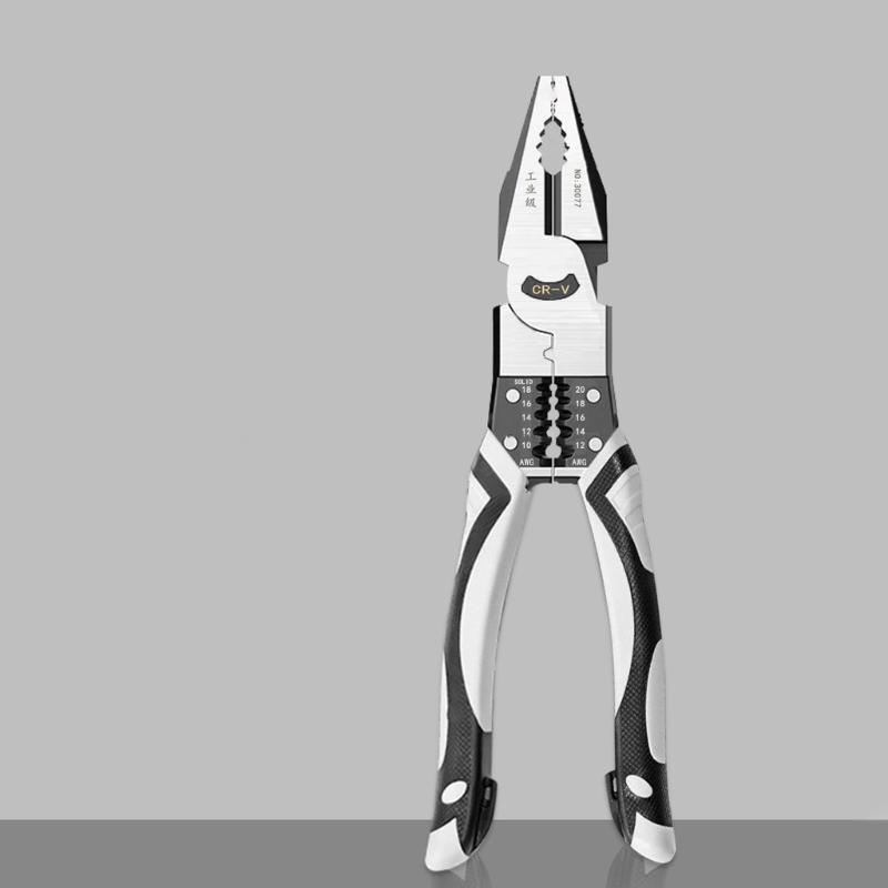 Versatile Electrician Plier Side Scissor Long Nose Pliers Side Scissor Long Nose Wire Scissor Perfect for Various Projec