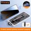 HD/Privacy 9H Screen Protector Tempered Glass Cover For IPhone 17 Air 16E 15 14 Plus 13 Pro Max Easy Installat Dust Free Kit Set