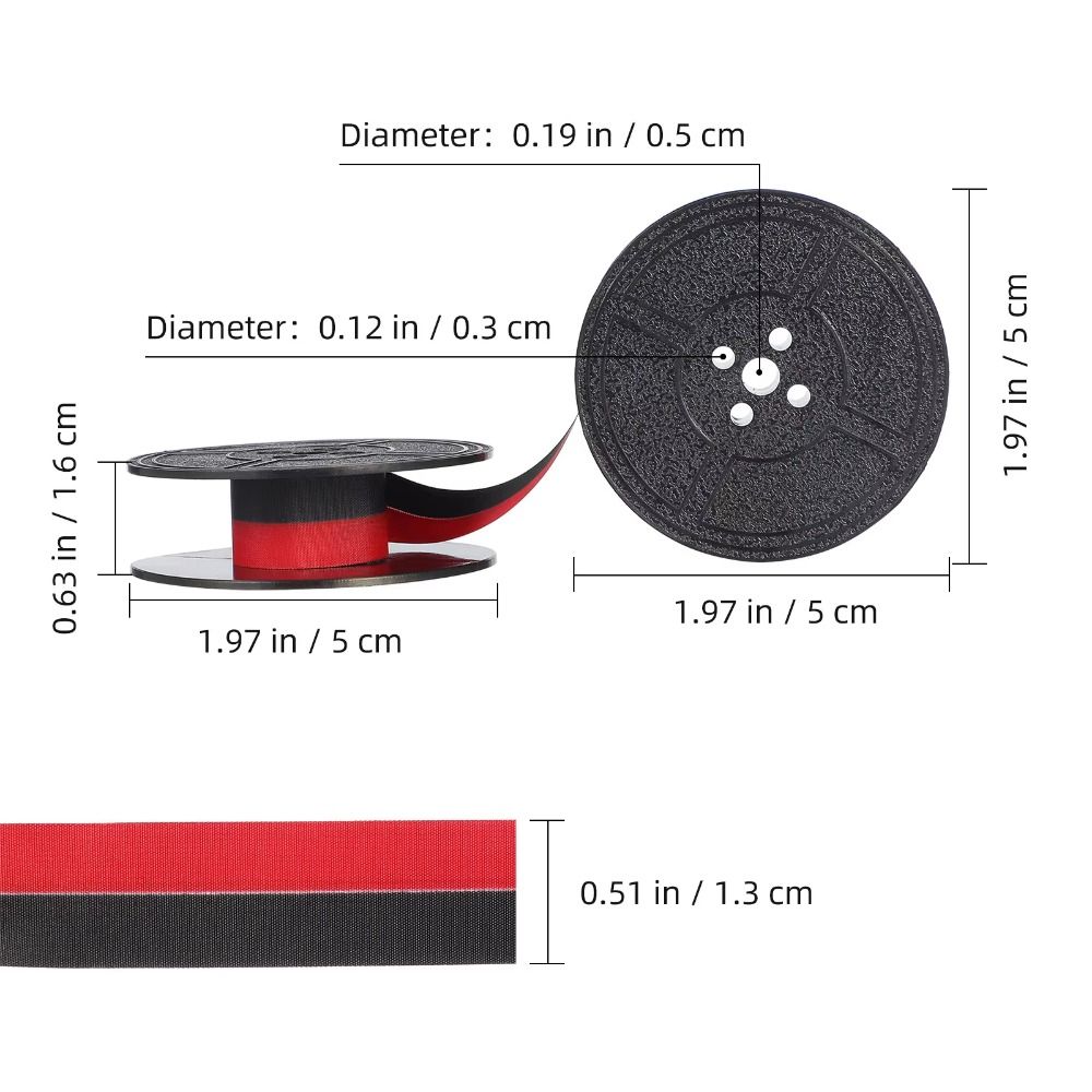 Fresh Ink Typewriter Ribbon Portable Design Twin Spool Typewriter Ribbon Spool Replacement Twin Spool Typewriter Ribbon