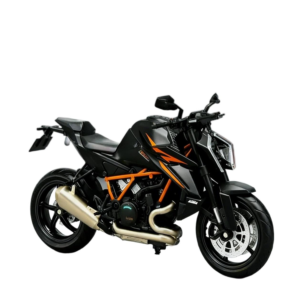 

1/12 KTM RC 1390 Alloy Scale Motorcycle Model Diecast Toy Vehicles Metal Car Collectiion Children s Toy Vehicles чёрный