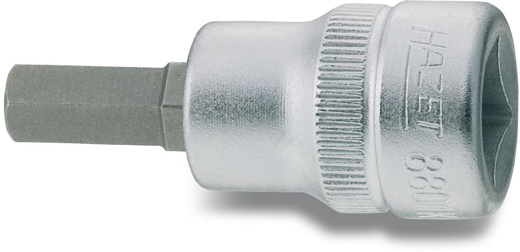 HAZET Short Hexagonal Socket [Officially Imported from Japan] 8801K6