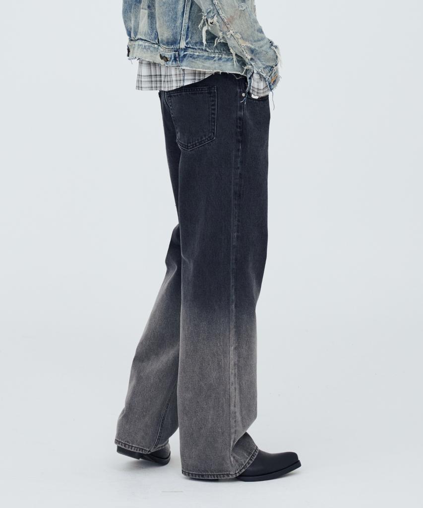 Modenaleudeo Flow Carpenter Wide Denim (Black)
