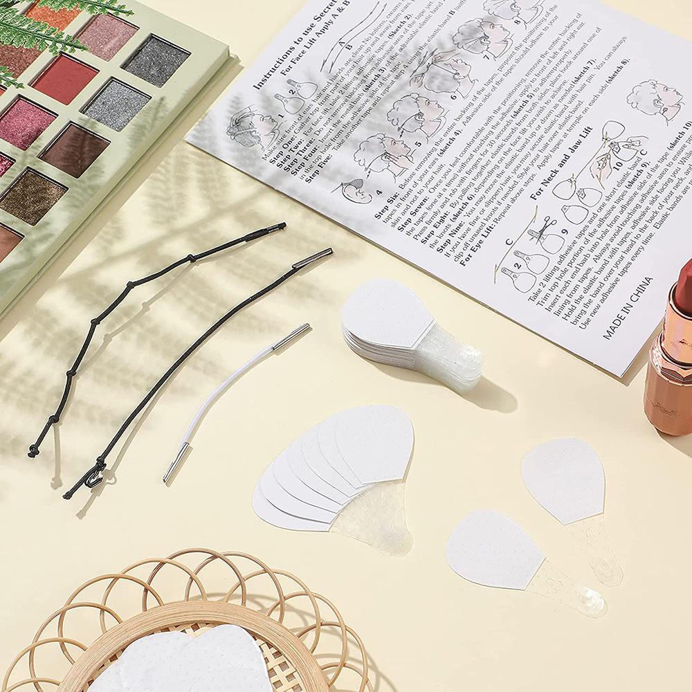 Invisible Thin Face Stickers V-Shape Face Facial Line Wrinkle Sagging SkinFace Lift Up Fast Chin Adhesive Tape