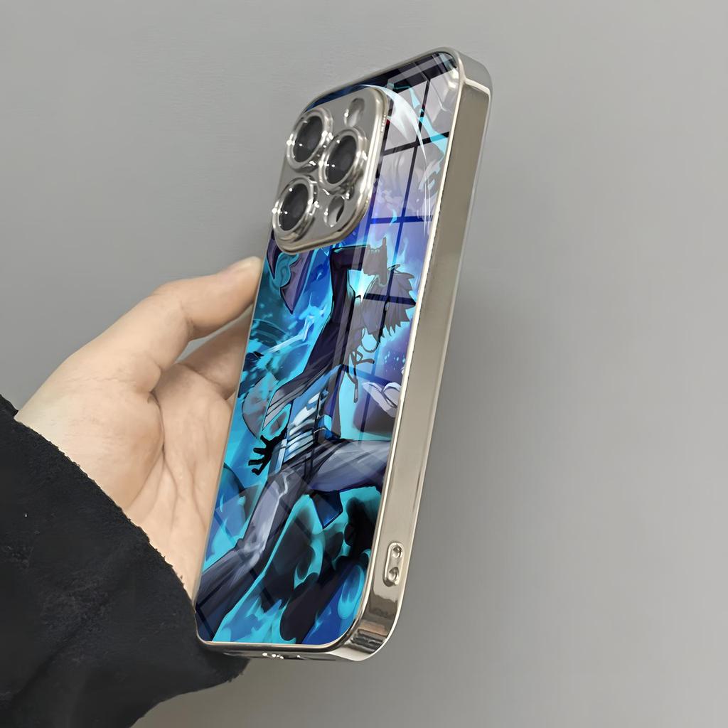 Game persona 3 r-reload Phone Case For iPhone17 16 16e 15 14 13 12Plus Mini Pro Max Electroplated glass Phone Case