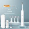 Unisex dobíjecí ultrazvukový elektrický zubní kartáček s měkkými štětinami pro domácnost i cestování