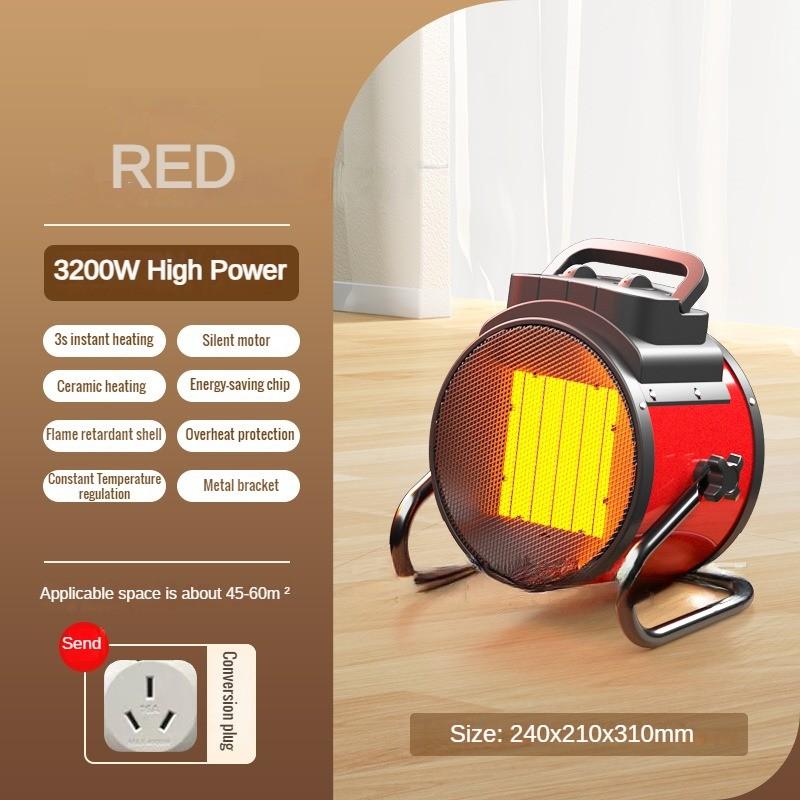 Portable Constant Temperature Desktop Heating Machine High Power Electric Warm Air Machine  Household Electric Heater