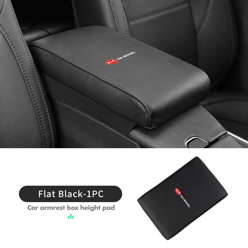 Auto Middenconsole Lederen Armsteun Box Cover Beschermmat Voor KIA K5 K2 Rio Optima Sportage Ceed Picanto Venga Sorento Forte rtge90