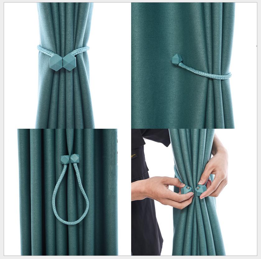 Pearl Magnetic Curtain Clip Curtain Holders Tieback Buckle Clips Hanging Ball Buckle Tie Back Curtain Accessories Home Decor