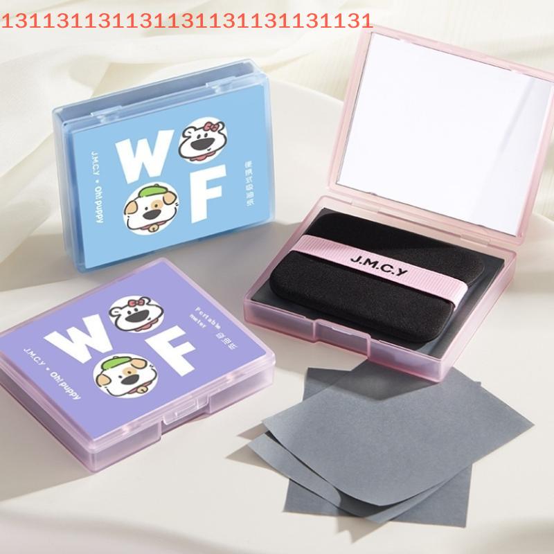 100 Sheets Face Oil Absorbing Paper Summer Oil Control Wipes Oil-holding Oily Paper Face Cleansing Makeup Tool Face Oil Blotting