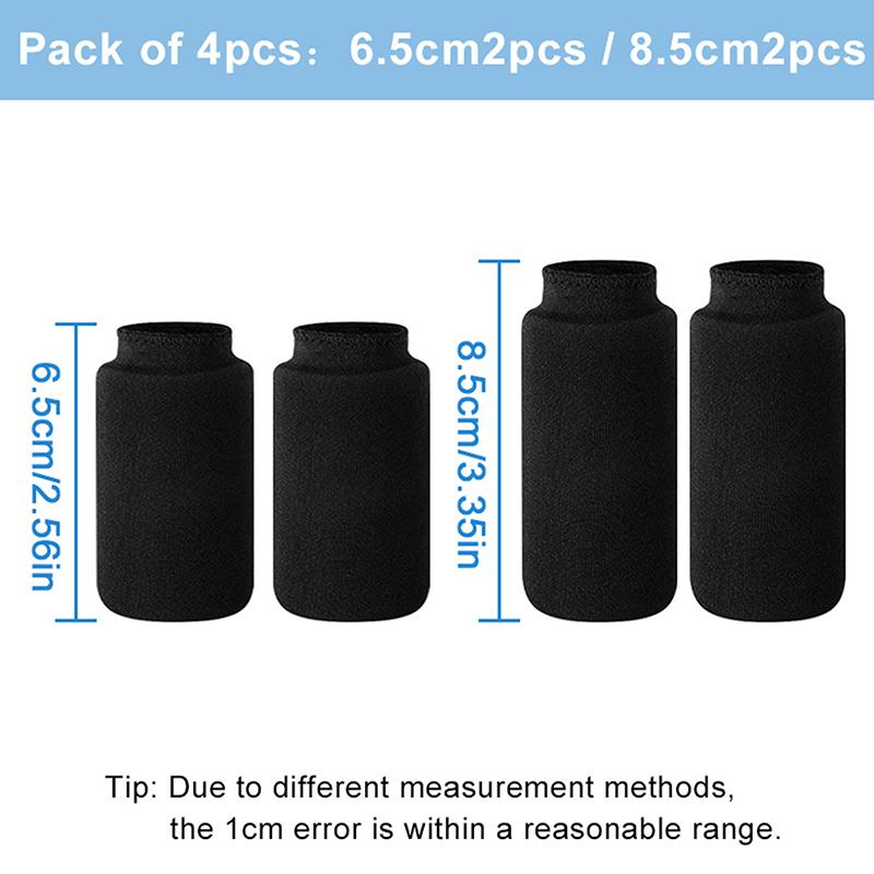 Finger Ice Sleeves 4Pcs Finger & Toe Cold Gel Ice Packs Thumb Ice Packs  Cold Compression Sleeves For Arthritis Hand Care