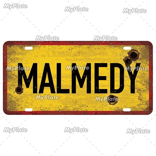 [MyPlate] Vintage Berlin Arnhem City 15x30CM Plate Metal Sign Vintage Plaque Tin Sign Man Cave Decoration Bar Sign Club Poster