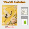 Pearl Swan DIY Diamond Art Kits 15.7x19.6inch Gem Art Diamond Painting Kits Without Frame for Adults Gift Idea Home Wall Decor