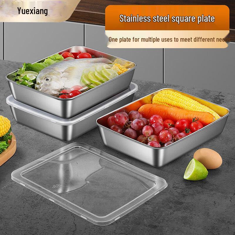 Stainless Steel Food Storage Container Set