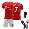 21-22 Červení ďáblové Domácí dres č.. 7 C Ronaldo 8 B Fee 10 Rashford Fotbalový potisk