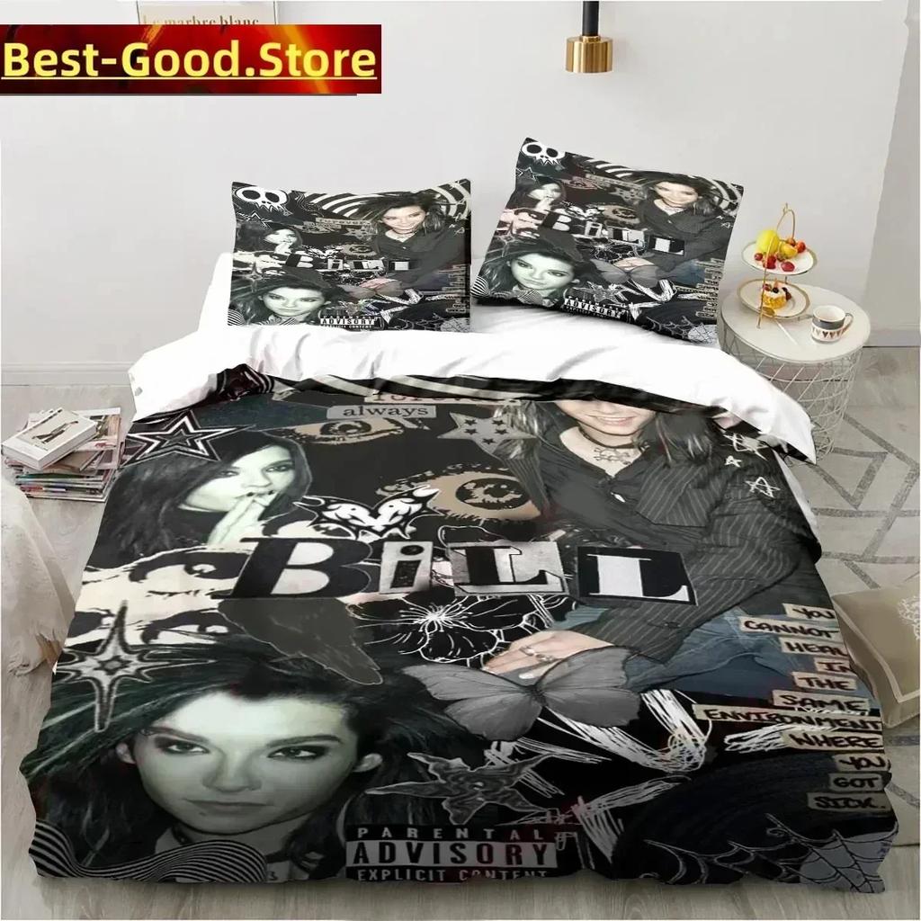 3D Print Tokio Hotel Printed Bed Set Duvet Cover Pillowcase Bedding Set Bed Linen Sheet Quilt Cover Full Queen King Size