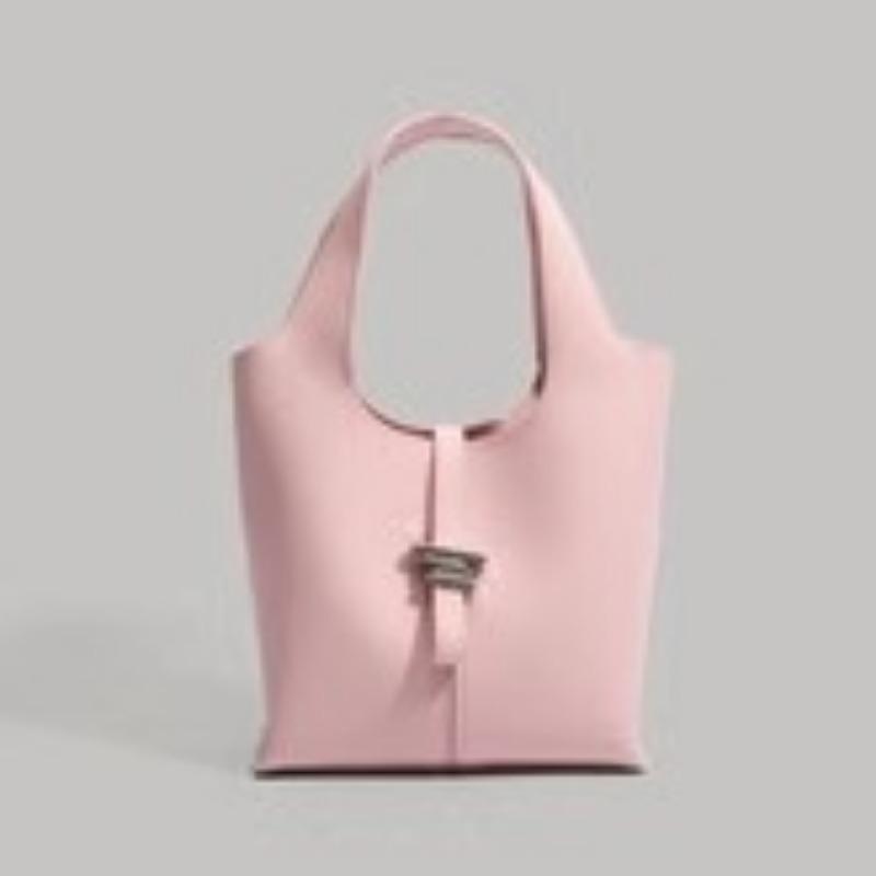 Popular Simple Bucket Bag Small Niche All Hand Crossbody Bag Texture Shoulder Bag