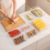Transparent Refrigerator Storage Box, Vegetable Preparation, Frozen Meat Packing Box, Food Grade Fruit and Vegetable Preservation, Frozen Sealed Box